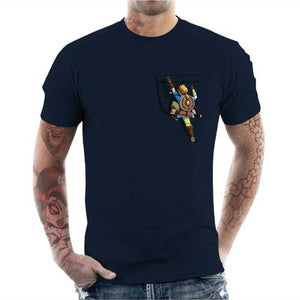 tshirt-homme-link-climbing-coton-bio-bleu-nuit