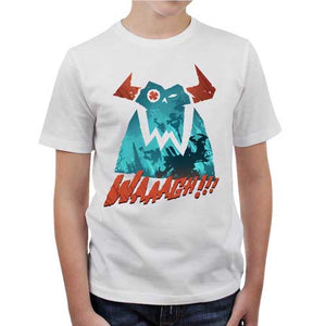 tshirt-enfant-waaagh-coton-bio-blanc