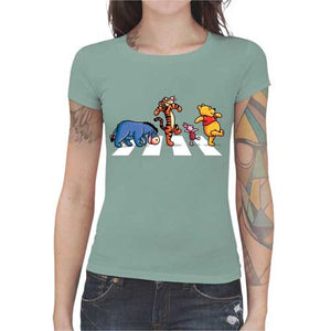 tshirt-femme-friends-on-abbey-road-winnie-l-ourson-coton-bio-jade