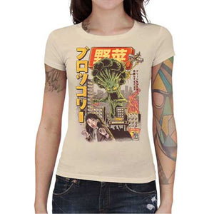 tshirt-femme-broccozilla-le-brocoli-geant-detruit-la-ville-coton-bio-natural