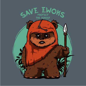 tshirt-save-ewoks-coton-bio-gris-mineral