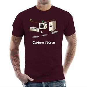 tshirt-homme-capture-decran-coton-bio-cerise