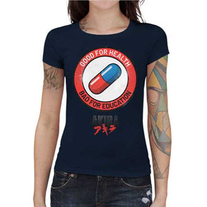 tshirt-femme-akira-pilule-coton-bio-bleu-nuit