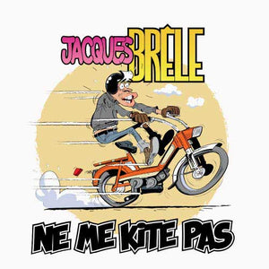 tshirt-moto-ne-me-kite-pas-jacques-brele-coton-bio-blanc