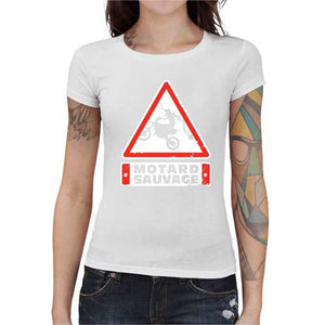 tshirt-femme-motard-sauvage-coton-bio-blanc