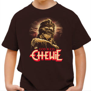 T-shirt Enfant Geek - God Bless Chewie