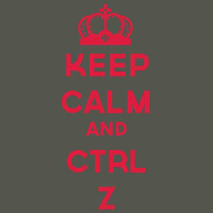 tshirt-keep-calm-and-ctrl-z-coton-bio-khaki