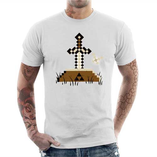 T-shirt geek homme - Zelda Craft