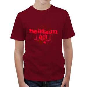 tshirt-enfant-beatem-all-coton-bio-rouge