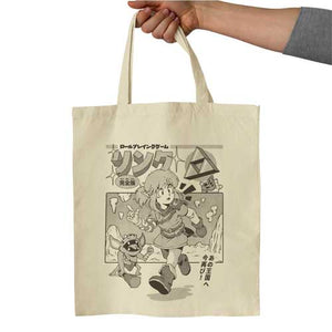 the-heros-journey-version-vintage-de-notre-heros-prefere-tote-bag-coton-bio-ecru