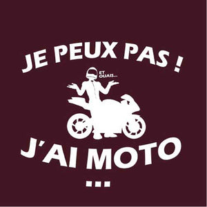 tshirt-peux-pas-jai-moto-coton-bio-cerise