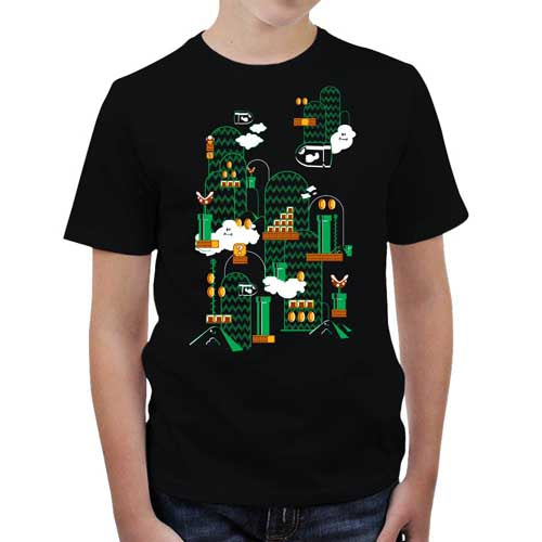 T-shirt enfant geek - Great world