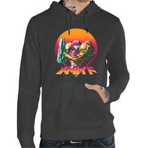 sweat-metroid-retro-hunter-coton-bio-dark-grey