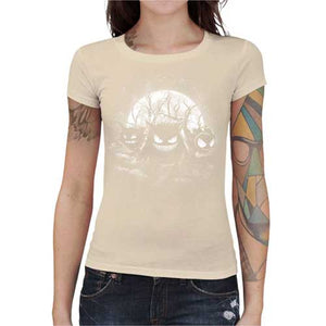 tshirt-femme-ectoplasma-ghost-pokemon-coton-bio-natural