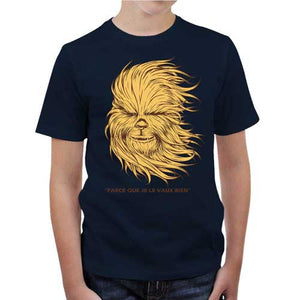 tshirt-enfant-chewboreal-coton-bio-bleu-nuit