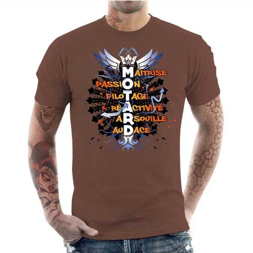 T shirt Motard homme - Motard