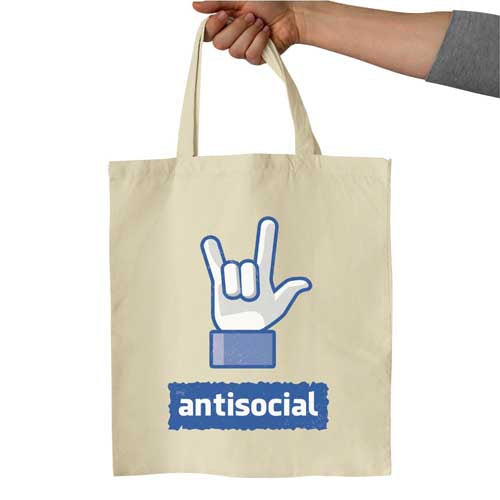 Tote Bag - Antisocial