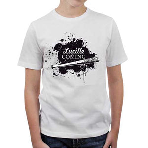 tshirt-enfant-lucille-is-coming-coton-bio-blanc