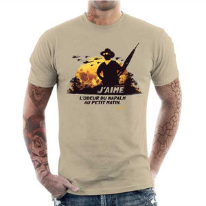 tshirt-homme-apocalypse-now-replique-coton-bio-beige