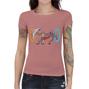 tshirt-femme-stranger-portal-coton-bio-petal-rose