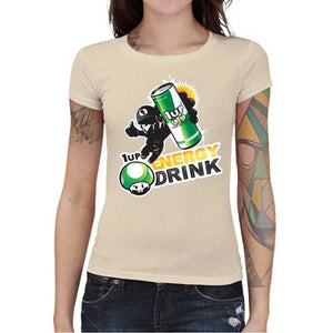 tshirt-femme-1up-energy-drink-coton-bio-natural