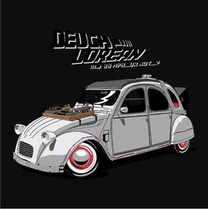 tshirt-deuch-lorean-delorean-coton-bio-noir