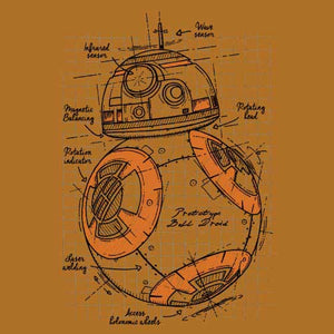 tshirt-plan-bb-8-coton-bio-curcuma