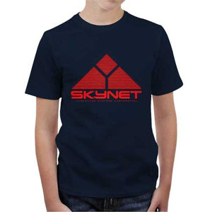 tshirt-enfant-skynet-terminator-2-coton-bio-bleu-nuit