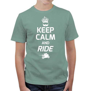 tshirt-enfant-keep-calm-and-ride-coton-bio-jade