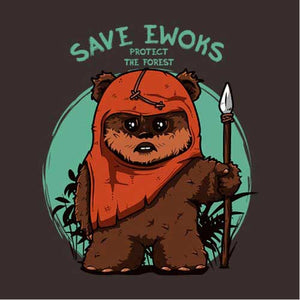 tshirt-save-ewoks-coton-bio-chocolat