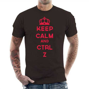 tshirt-homme-keep-calm-and-ctrl-z-coton-bio-chocolat