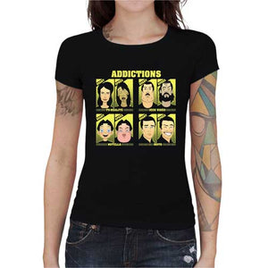 tshirt-femme-addiction-a-la-moto-coton-bio-noir