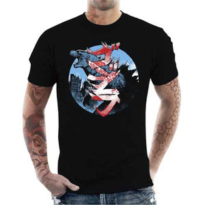 tshirt-homme-godzilla-gojira-scream-coton-bio-noir