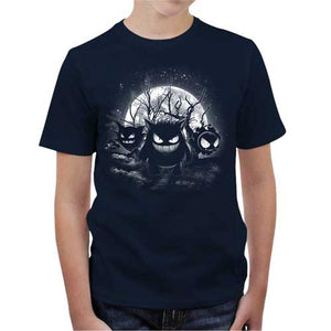 tshirt-enfant-ectoplasma-ghost-pokemon-coton-bio-bleu-nuit