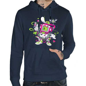 sweat-game-boy-old-school-coton-bio-bleu-nuit