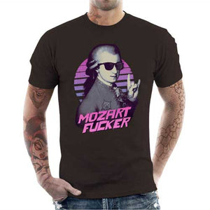 tshirt-homme-mozart-fucker-coton-bio-chocolat