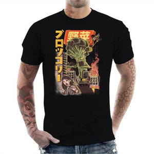 tshirt-homme-broccozilla-le-brocoli-geant-detruit-la-ville-coton-bio-noir