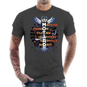 tshirt-homme-motard-coton-bio-gris-fonce