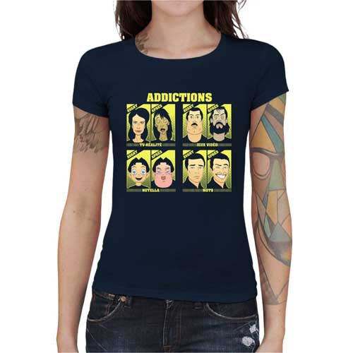 T shirt Motarde - Addictions