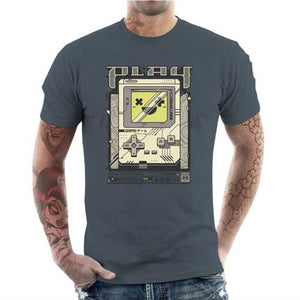 tshirt-homme-play-retro-vibes-game-boy-style-old-school-coton-bio-gris-mineral