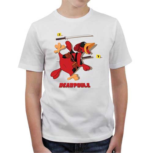 T-shirt enfant geek - Deadpoule