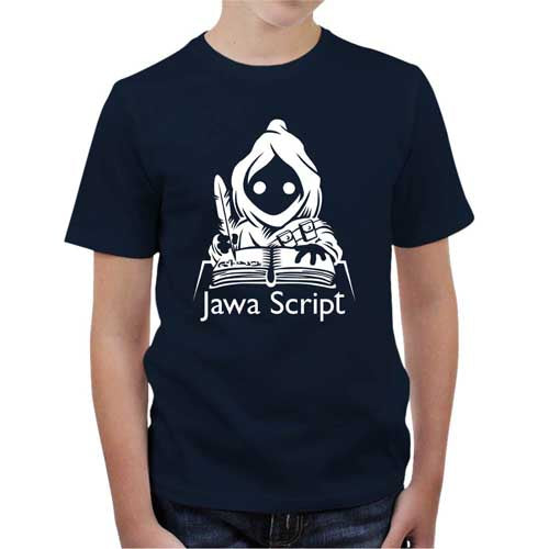 T-shirt enfant geek - Jawa Script