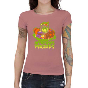 tshirt-femme-affreuses-paques-coton-bio-petal-rose