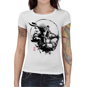 tshirt-femme-metal-gear-solid-le-heros-legendaire-coton-bio-blanc