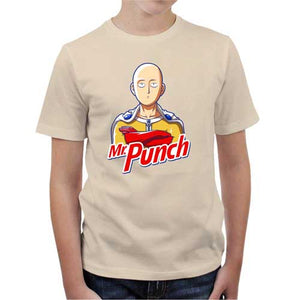 tshirt-enfant-mr-punch-coton-bio-natural