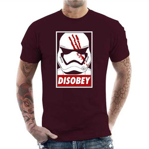 tshirt-homme-disobey-coton-bio-cerise