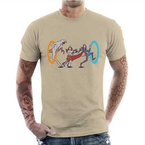 tshirt-homme-stranger-portal-coton-bio-beige