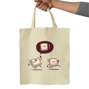 Tote Bag - Ctrl and Escape