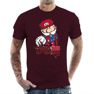 tshirt-homme-uncle-mario-coton-bio-cerise