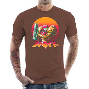 tshirt-homme-metroid-retro-hunter-coton-bio-sienna